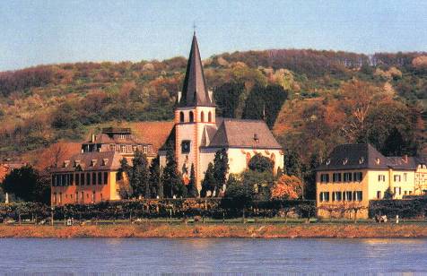 Unkel vom Rhein aus gesehen